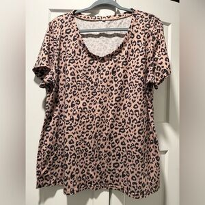 Leopard Print Women's Top